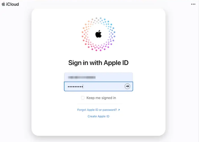 Apple id登录